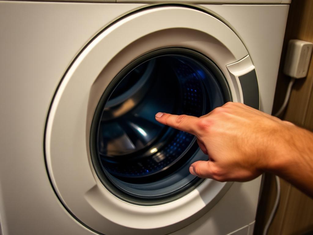Washing machine with no power – unlit control panel and unplugged cord